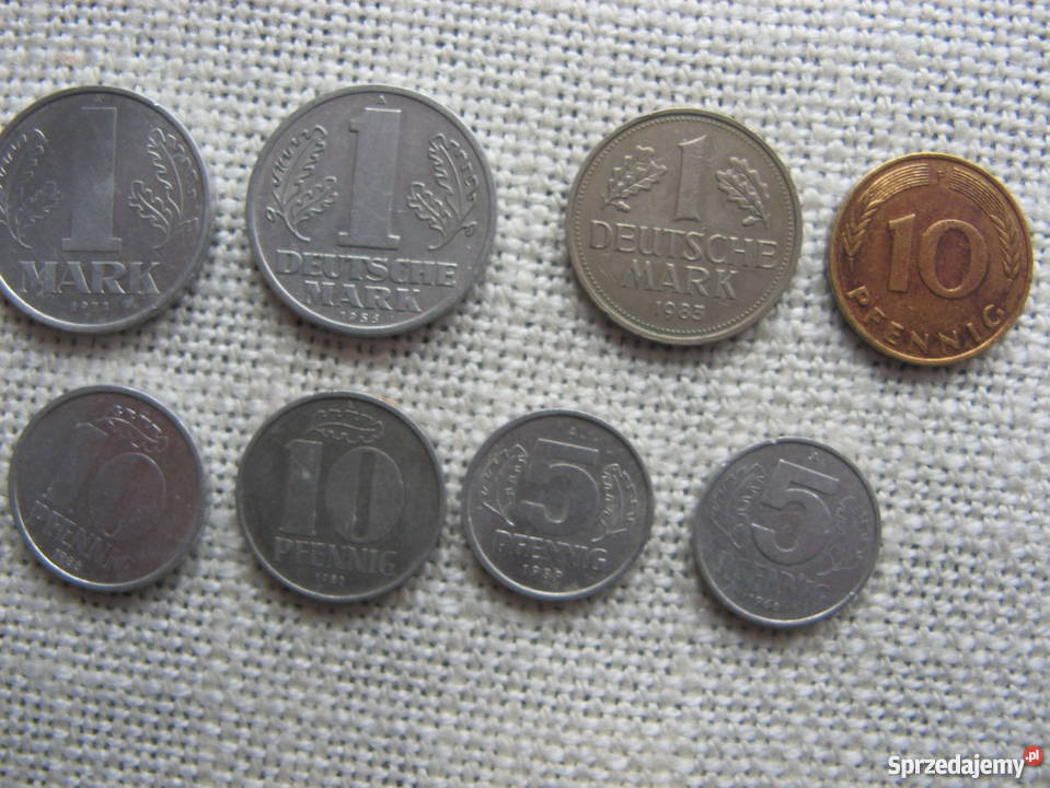 monety - DDR Mark, Deutche Mark