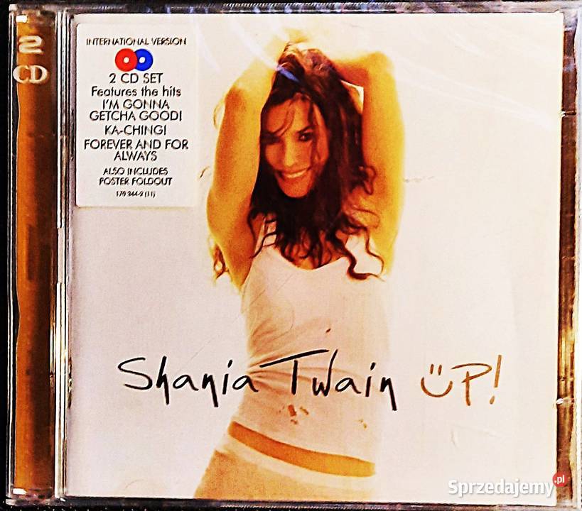 Podwójny Album 2X CD SHANIA TWAIN Album Up Warszawa