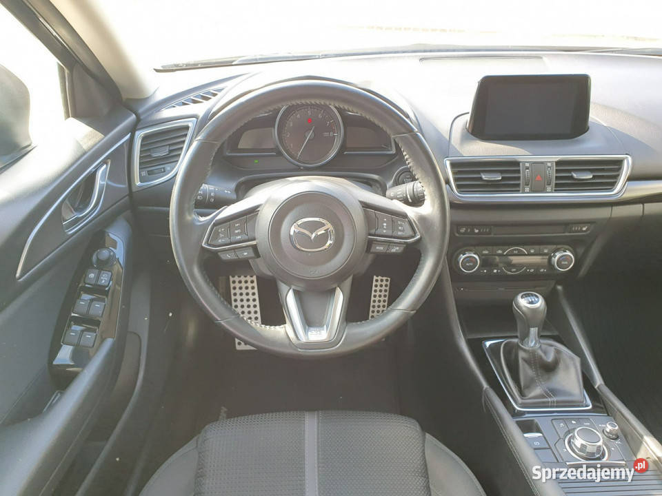 Mazda 3 salon SkyPassion super stan I rej 2018r elektryczne lusterka Warszawa