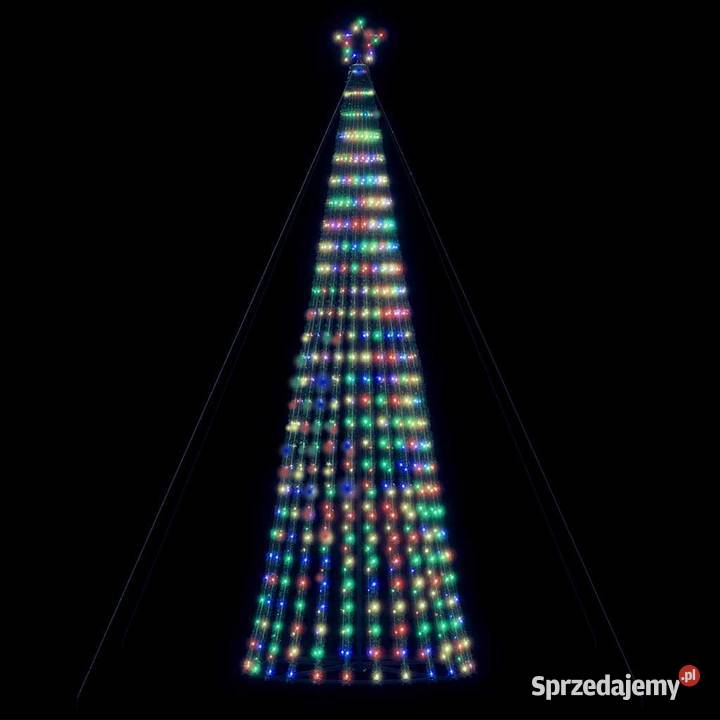 Choinka LED 1028 LED Kolorowa 403 4016403