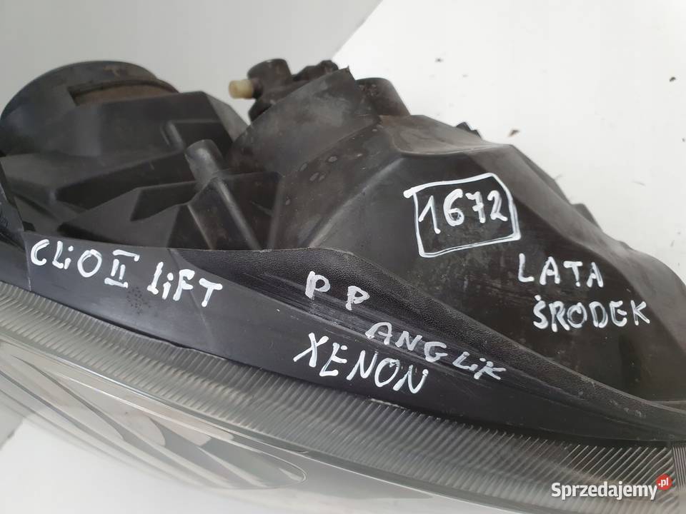 LAMPA PRAWA Renault Clio II LIFT PRAWY PRZÓD sprzedam