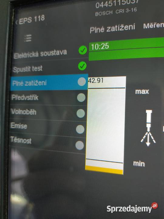 Eps 118 tester wtryskiwaczy Bosch używany Pozostałe Bielsko-Biała