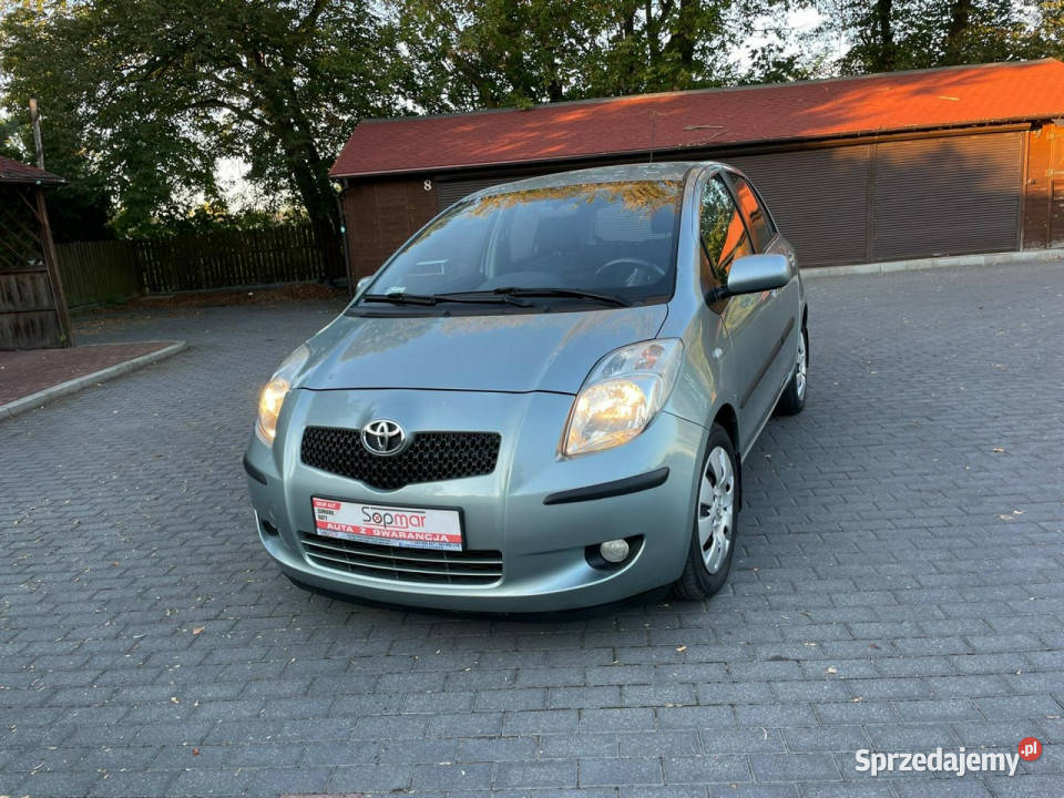 Toyota Yaris 13i VVTi 87 2005r SALON Polska immobilizer Motoryzacja Kampinos