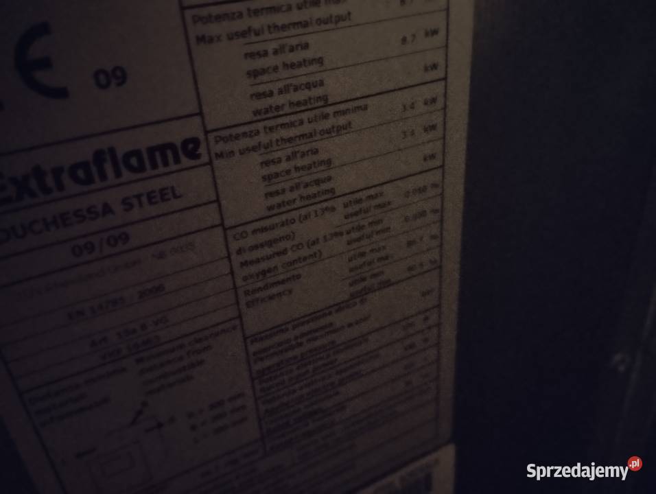 Sprzedam Piec na pelet 87KW dolnośląskie Bolesławiec