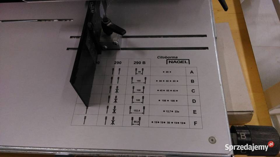 Wiertarka do papieru Nagel Citoborma 290 sprzedam