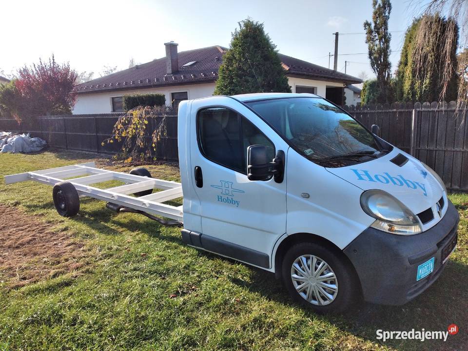 Kamper Trafic 2005r zrób sam kampera z przyczepy 100KM Złoczew
