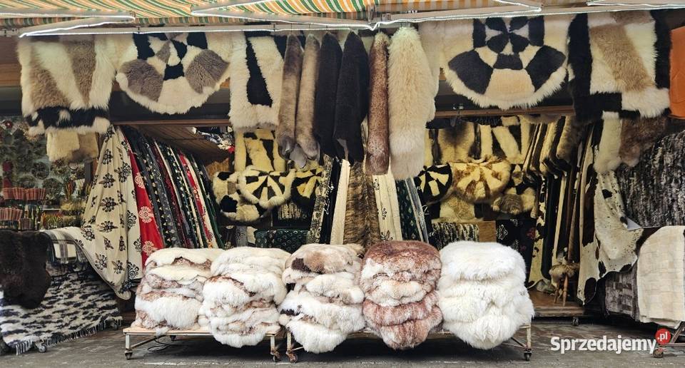 skóra owcza skóry owcze koce kołdry wełniane Zakopane