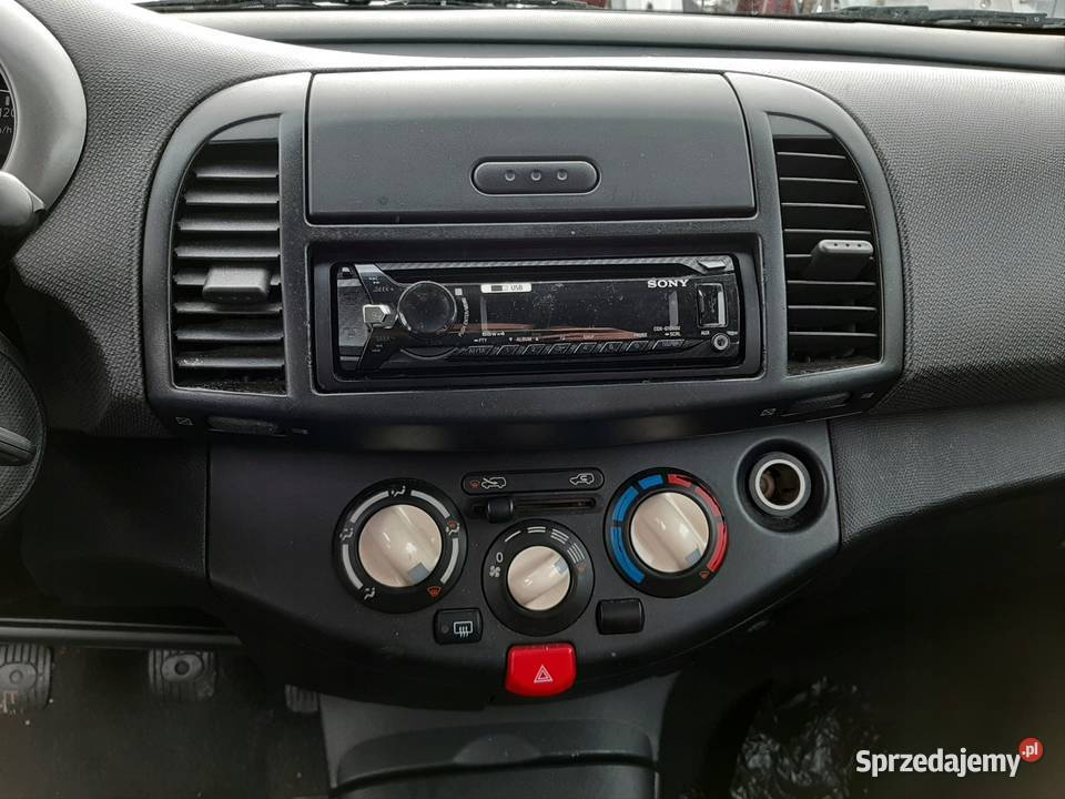 RADIOODTWARZACZ SONY CDXG1000U NISSAN MICRA K12