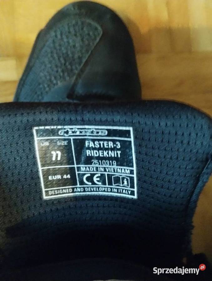 Buty motocyklowe Alpinestar faster 3 Buty motocyklowe Motoryzacja