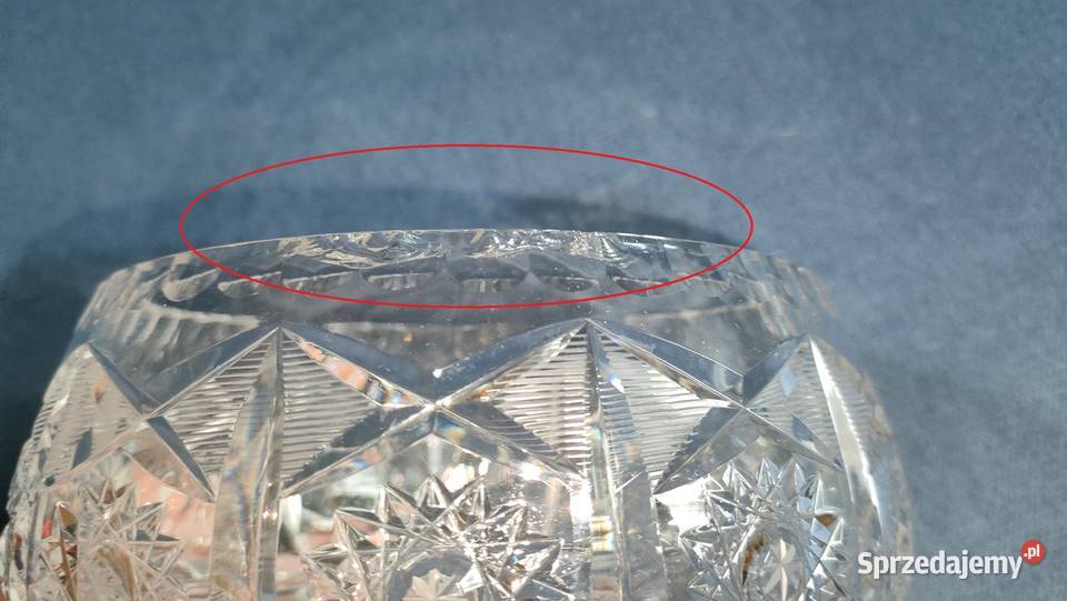 Zestaw szkła kryształowego misy popielniczka i Bielsko-Biała