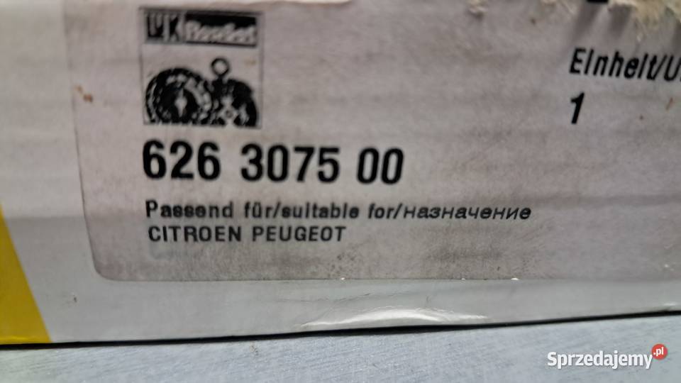 Sprzęgło LUK 626307500 Jumper Boxer Movano Cmolas