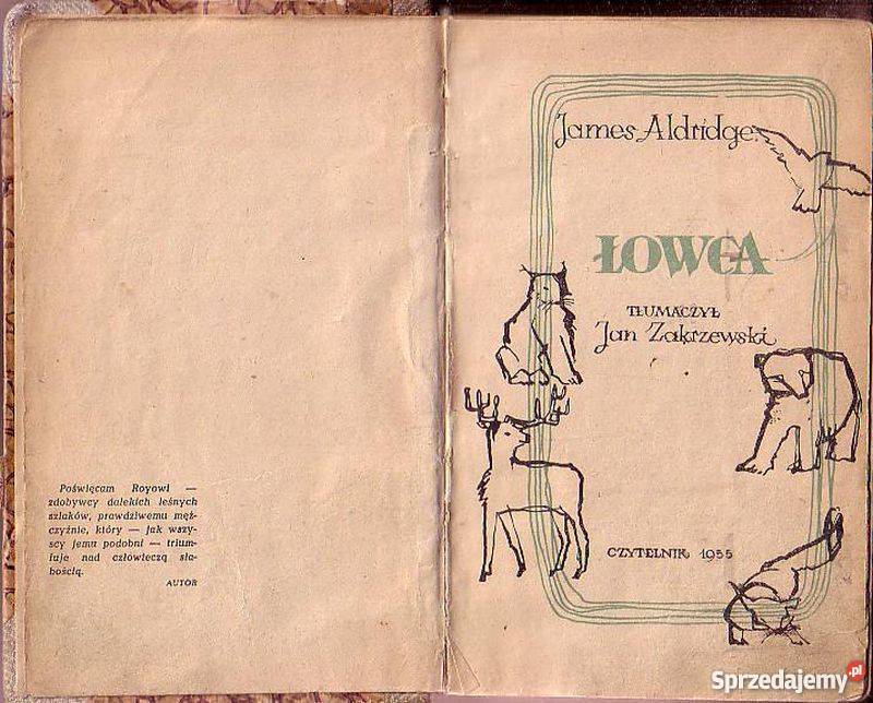 020 ŁOWCA JAMES ALDRIDGE małopolskie Czyrna sprzedam