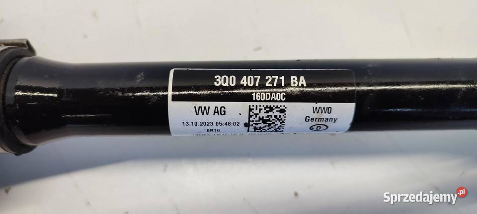 VW TIGUAN II PÓŁOŚ LEWA PRZÓD 3Q0407271BA sprzedam