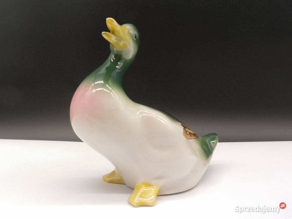 GRAFENTHAL THURINGEN porcelanowa figurka kaczka Raszków