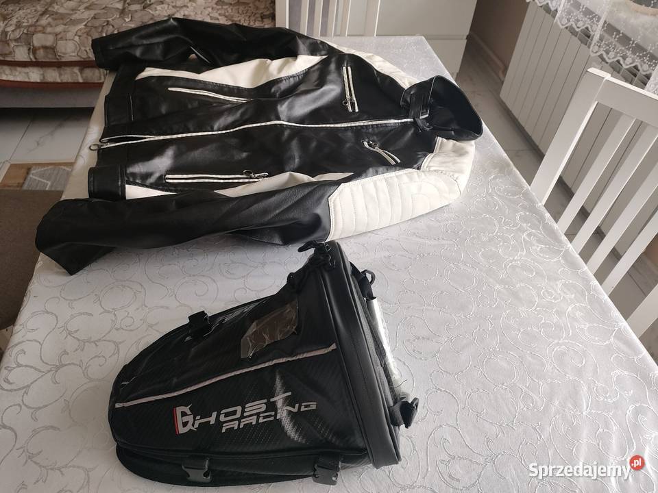 Kurtka motocyklowa plus plecak na tylnie Olkusz