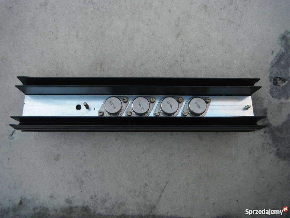 Radiator aluminiowy 52x30x260 mm do obudowy TO3 Chlewiska
