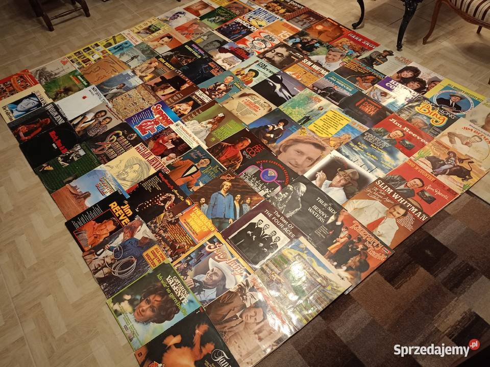 Płyty Winylowe 200 COUNTRY z Anglii 60 i 70 lata Drawski Młyn