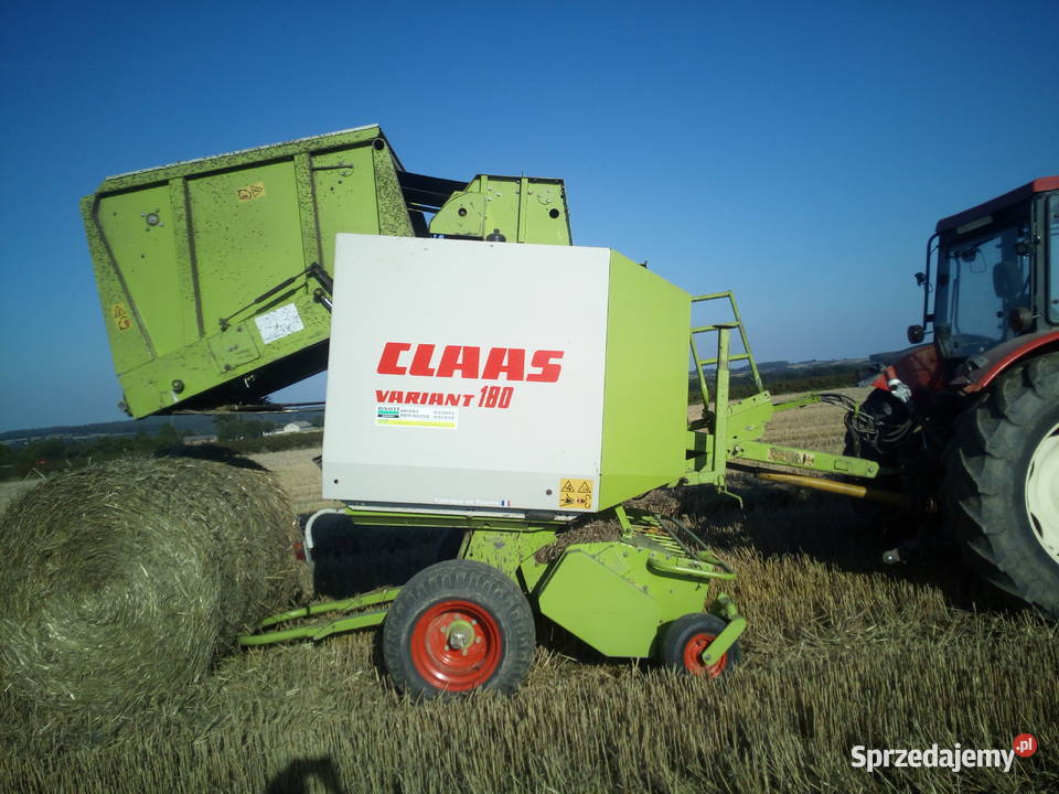 Prasa zwijając Claas Variant 180 rotor Częstoborowice