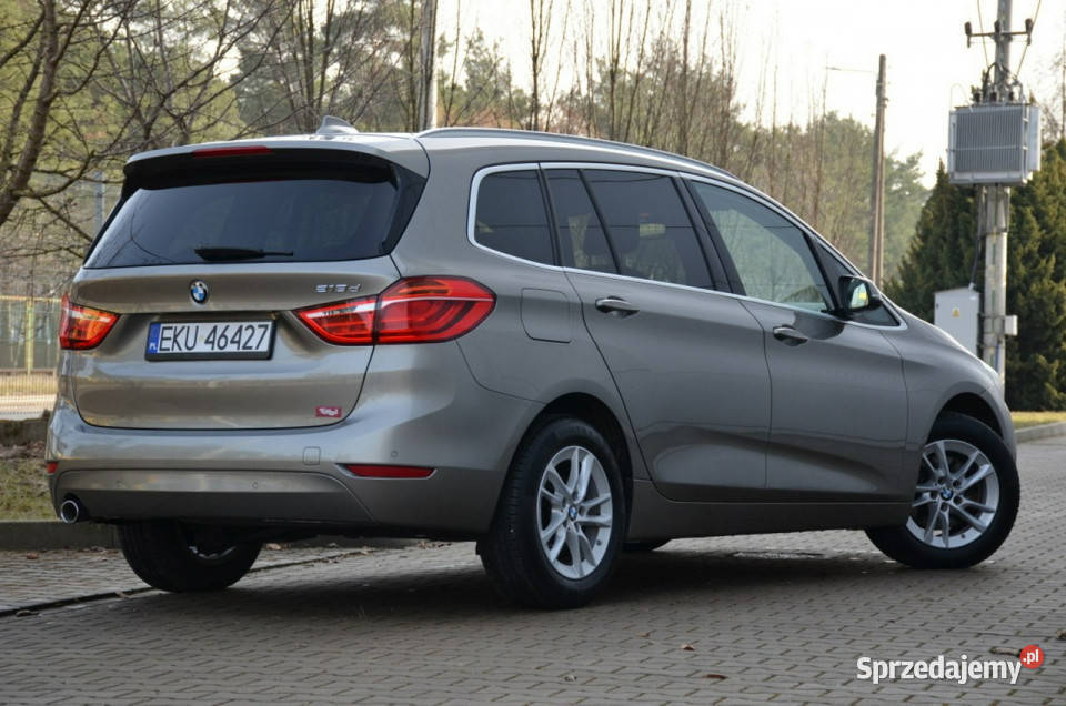 BMW 218 Zarejestr 20D 150 Serwis 7foteli Navi łódzkie Kutno
