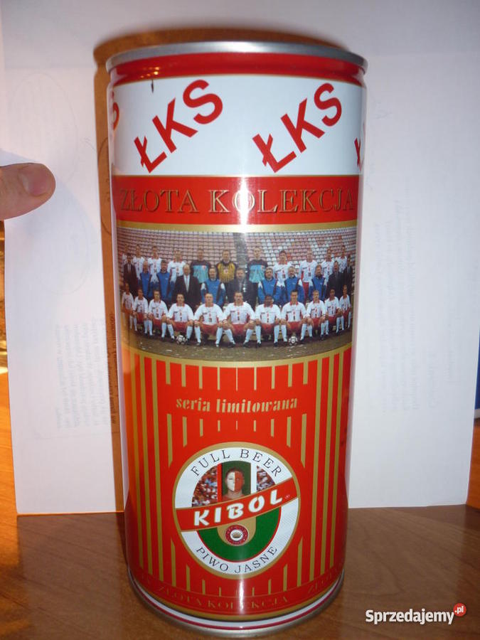 BEER KIBOL PIWO JASNE ŁKS ŁÓDŹ seria limitowana sprzedam
