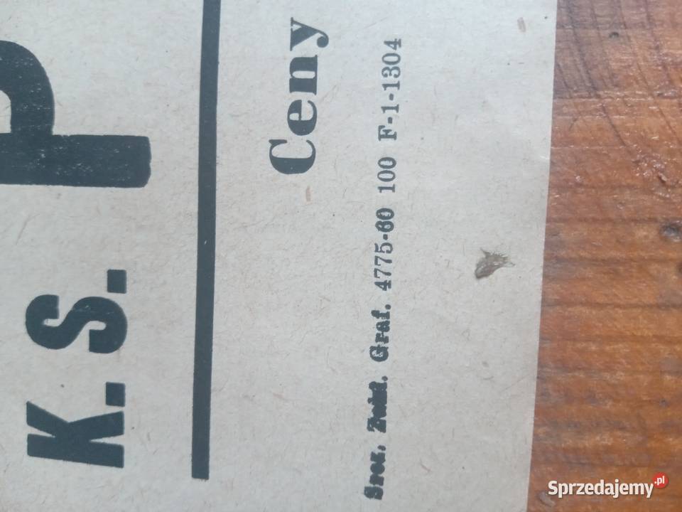 Afisz meczowy BaltykArkonia Gdów sprzedam