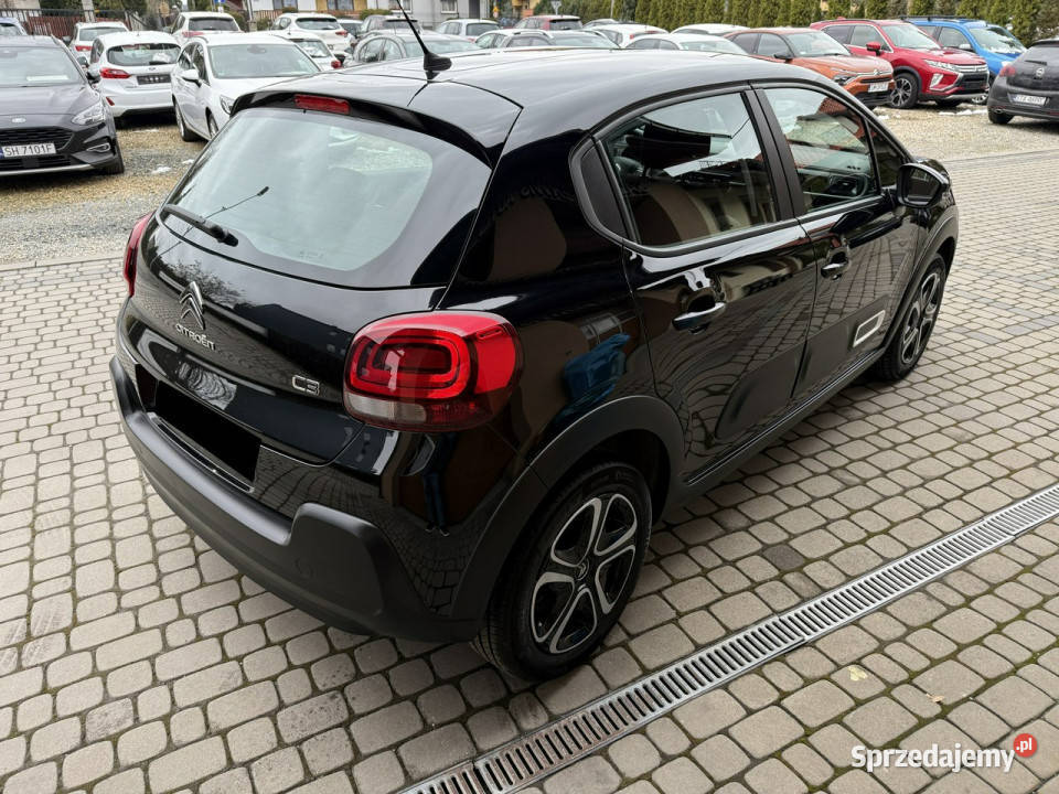 Citroen C3 12 82 Klimatronik CarPlay III 2016 czarny Orzech sprzedam