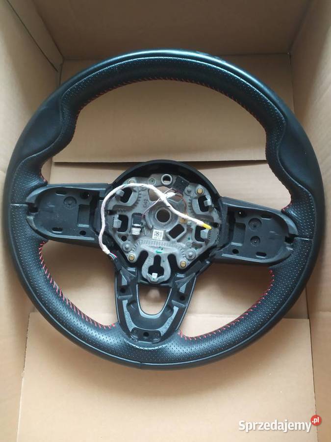 Mini f55 f56 s kierownica czerwona nić works Tuszyn