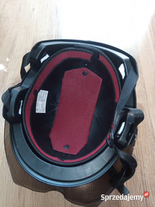 Kask rowerowy orzeszek z goglami świętokrzyskie