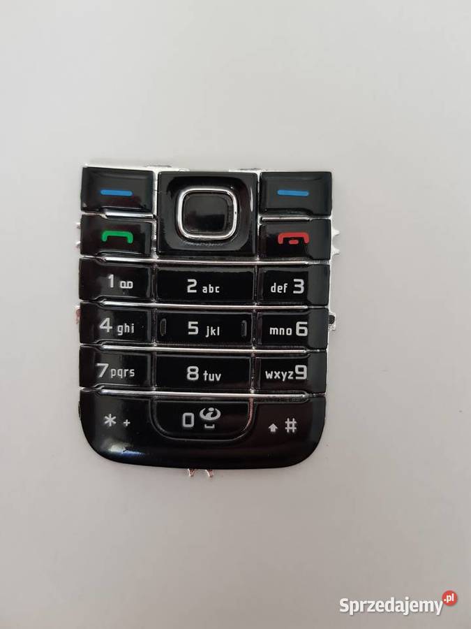 Klawiatura Klawisze Nokia 6233 czarna NOWE