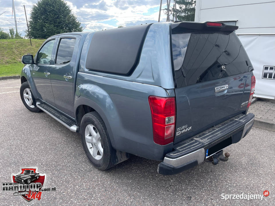 Zabudowa ISUZU D 2012 Hardtop Pickup na pake warmińsko-mazurskie Pasłęk sprzedam