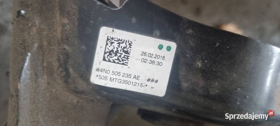 BELKA SANKI TYŁ AUDI A8 D5 4N 4N0505235AE Pozostałe