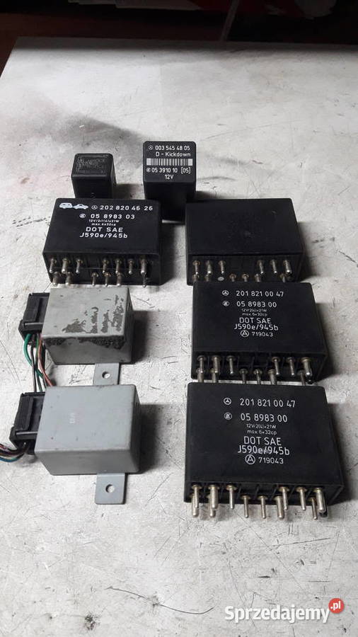 Mercedes W124 W201 W202 przekaźniki różne Gdańsk