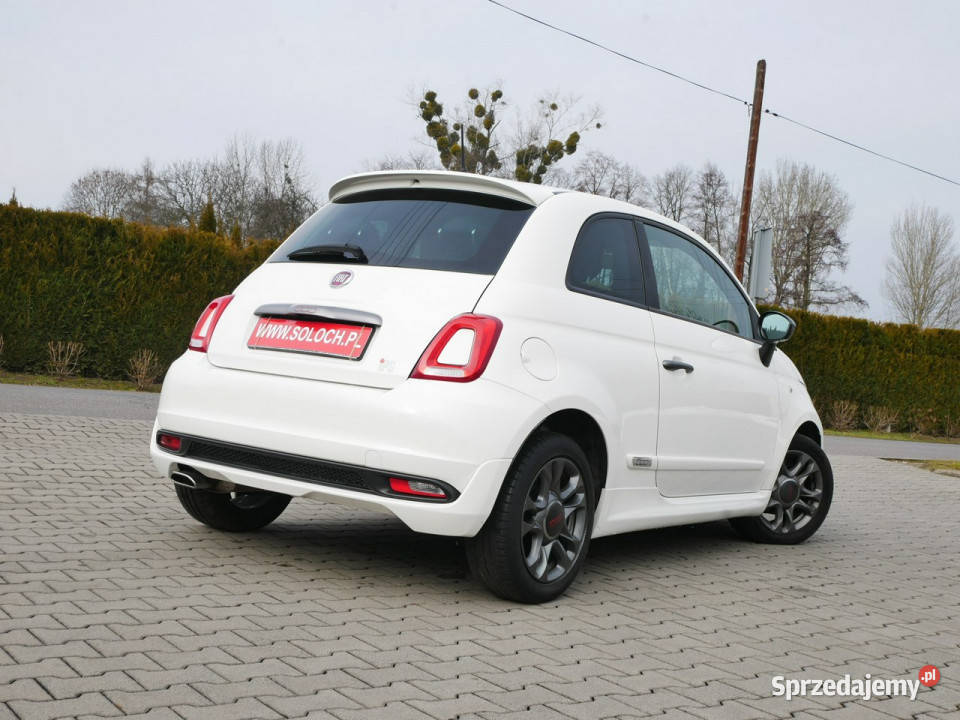 Fiat 500 12 69 Eu6 Sport zadbany I 2007 kurtyny powietrzne Goczałkowice-Zdrój