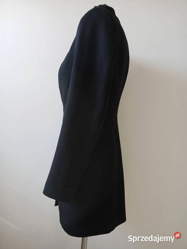 Elegancka marynarkażakiet płaszczyk damskiczarna Rozmiar 36(S) świętokrzyskie Kielce