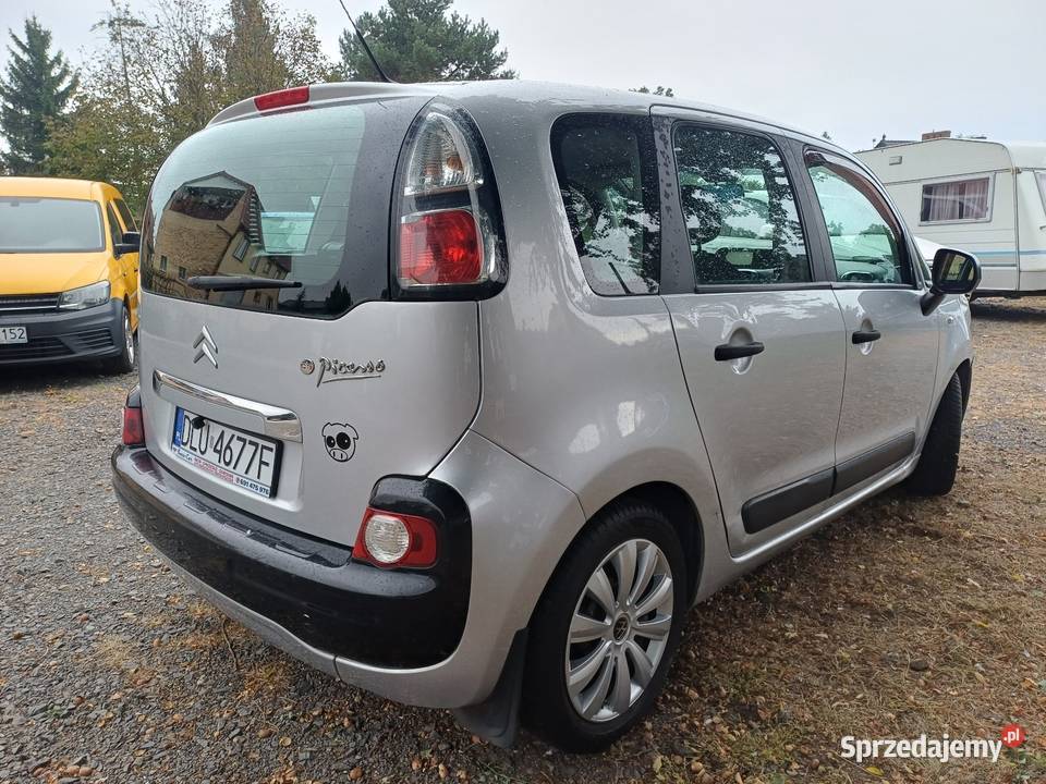 Citroen C3 Picasso 14i 95 LPG 2009r klimatyzacja srebrny C3 Picasso Citroën sprzedam