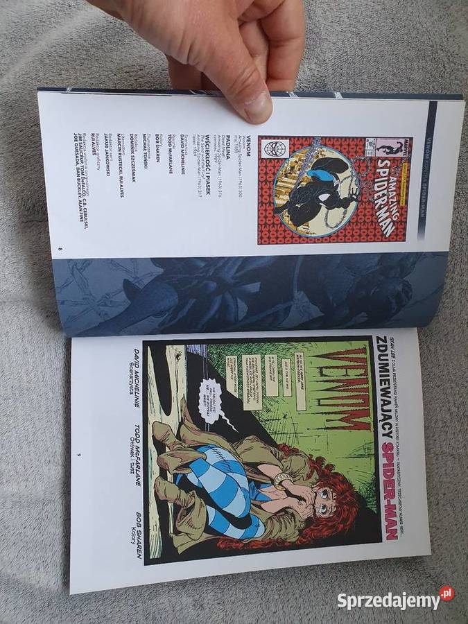 Venom kontra SpiderMan Wielkie Pojedynki Marvela pomorskie Gdynia sprzedam