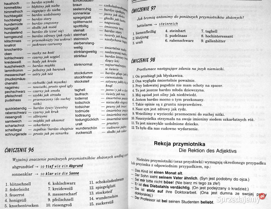 Nowe repetytorium z gramatyki języka sprzedam