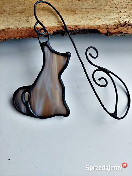 zakładka do książki piesek Lupo witraż śląskie Piekary Śląskie