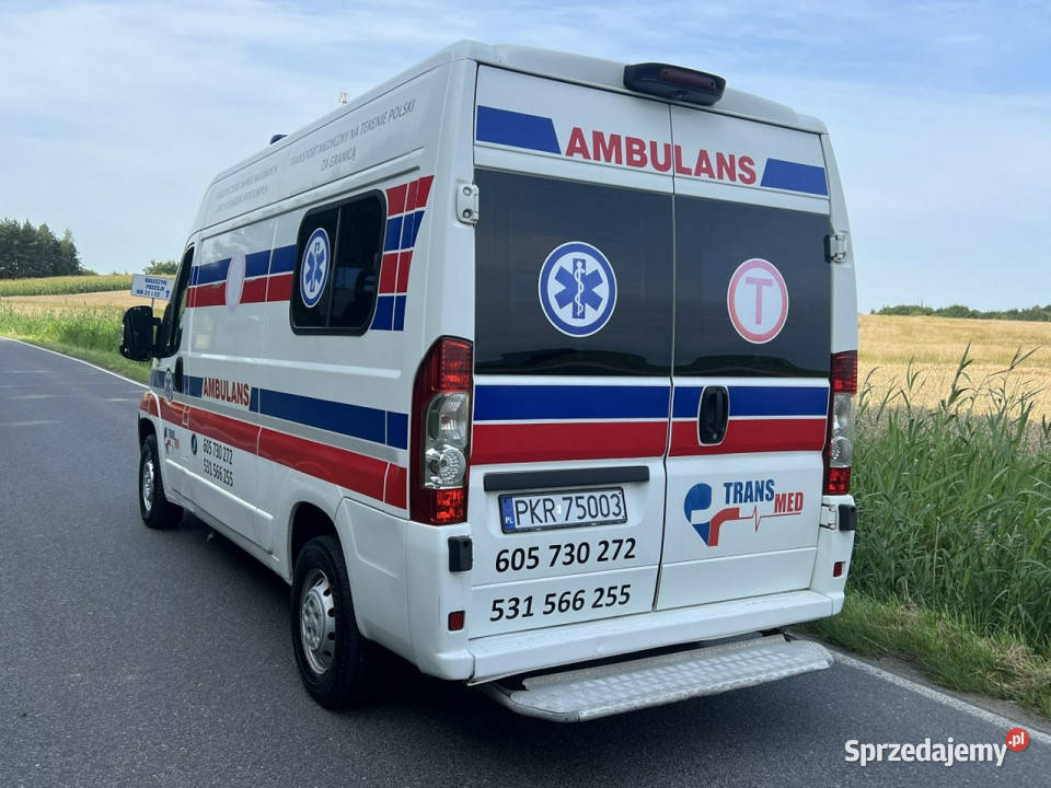 ambulansy Peugeot Boxer Peugeot Boxer Karetka 366000km wielkopolskie Gostyń