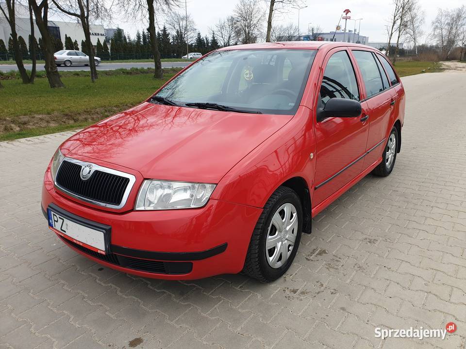 koda Fabia 12 BenzynaLPG 2003 Kombi Klima Poznań sprzedam
