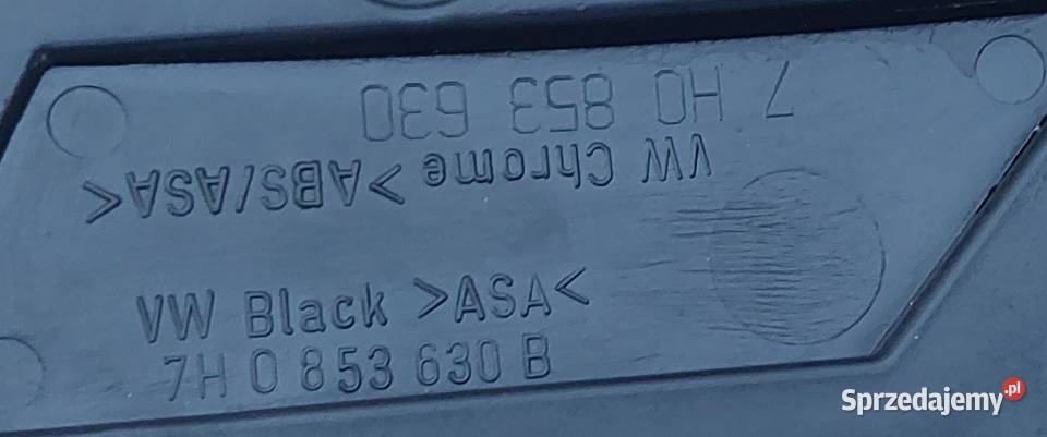 ZNACZEK LOGO EMBLEMAT KLAPY TYŁ VW T5 7H0853630B Mielęcin
