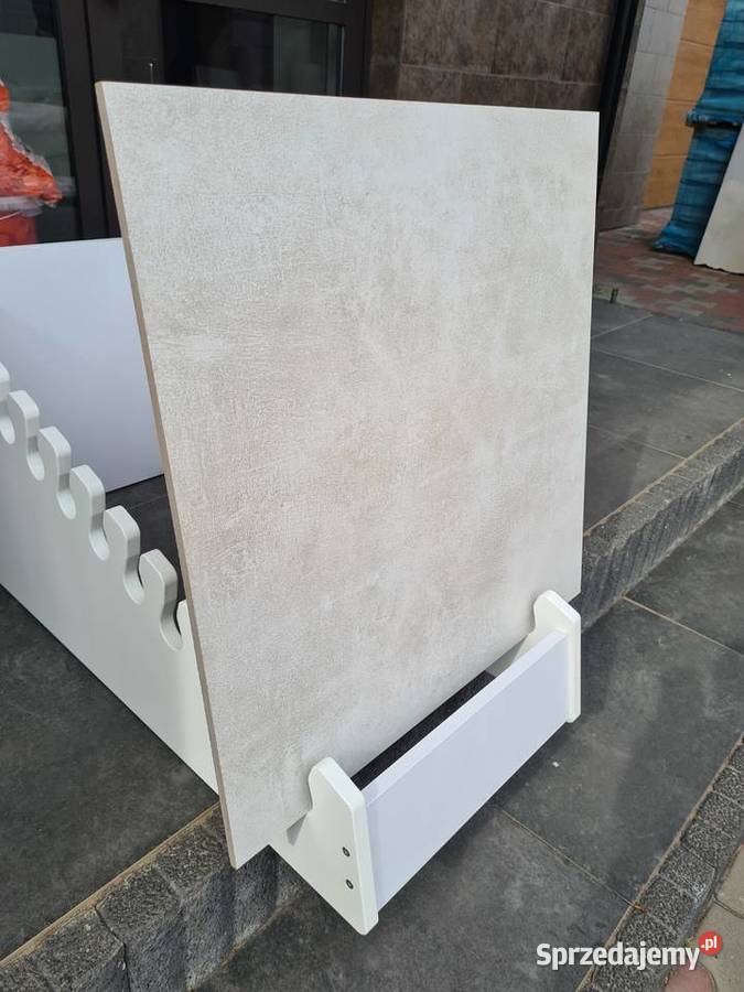 PŁYTKA GRES LUXOR WHITE PÓŁPOLER 60X60 GAT 3