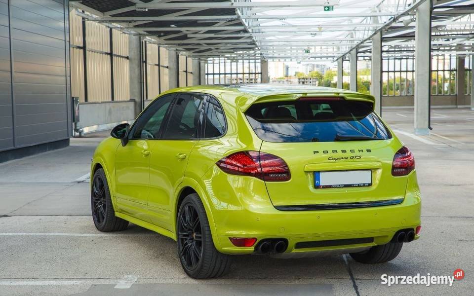 Porsche Cayenne GTS 48 V8 420 Peridot Green 4/5 Kutno