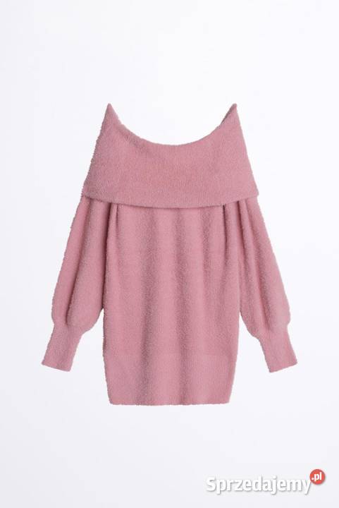pudrowy sweter GINA TRICOT xxs 32 xs 34 Wkładane przez głowę