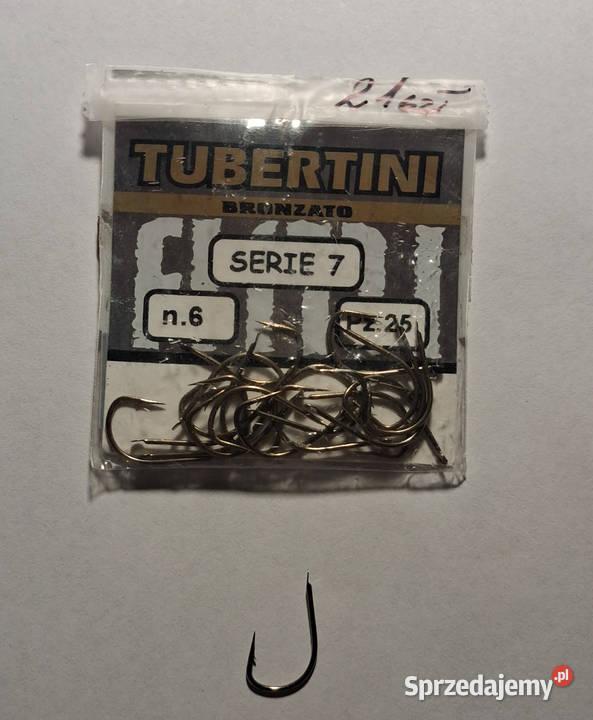 Haczyki Wędkarskie Tubertini Serie 7 Bronzato 6