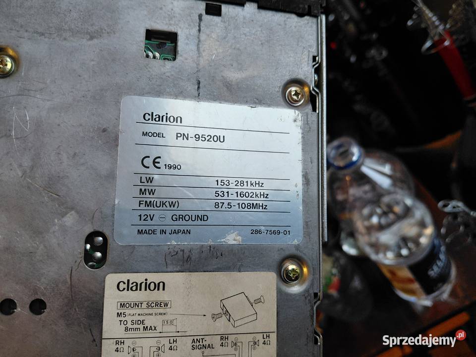 Radio do Nissana Clarion PN9520U