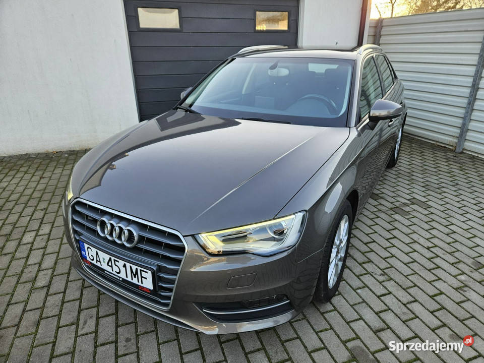 Audi A3 14 TFSi 125 xenon BEZWYPADEK 5 drzwi 207100km Gdynia