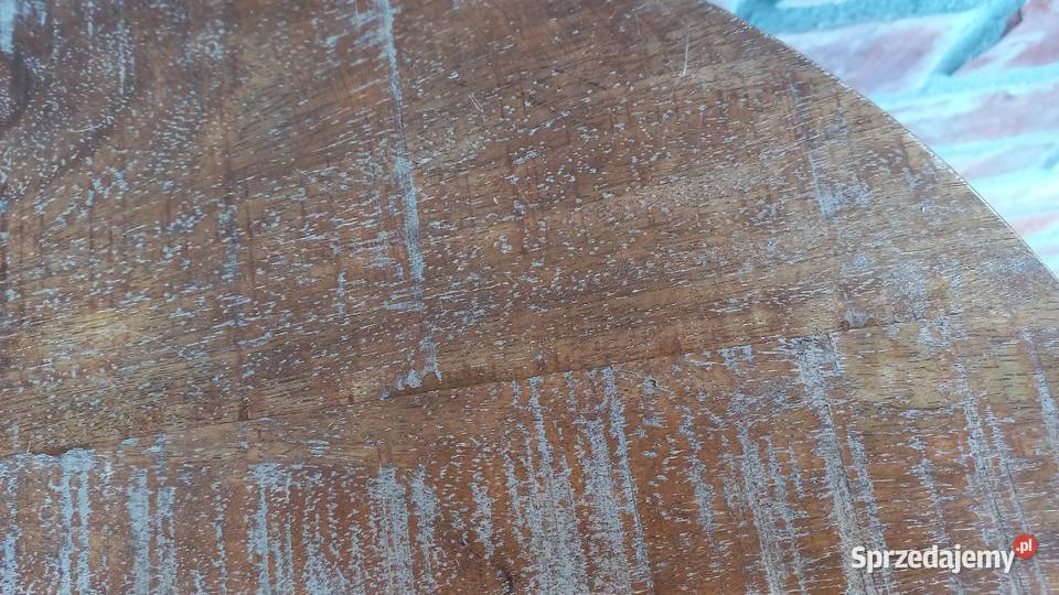 Stolik kawowy Loft lite drewno Kwietnik Stojak Gawroniec