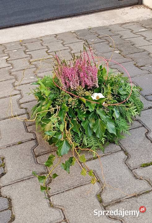 Naturalna kompozycja z wrzosem wyprzedaż Gliwice