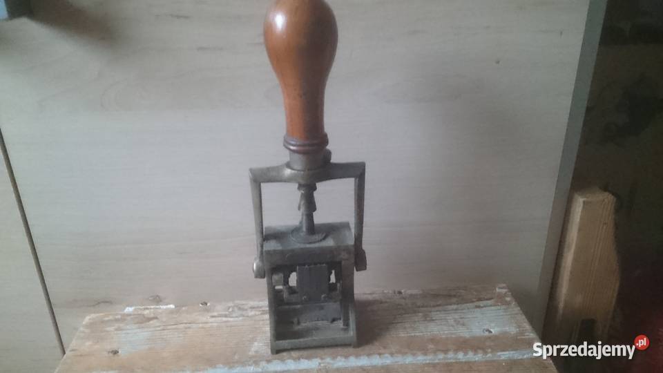 Stempel mosiężny mazowieckie Grodzisk
